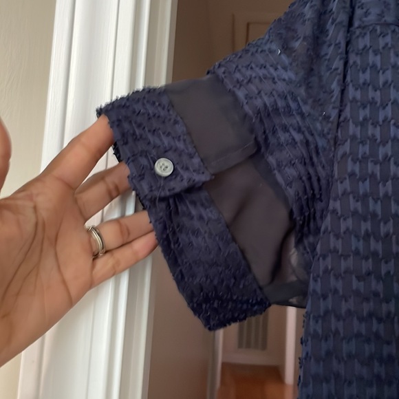 Banana Republic Lace Sheer Panel Dress - Picture 8 of 9